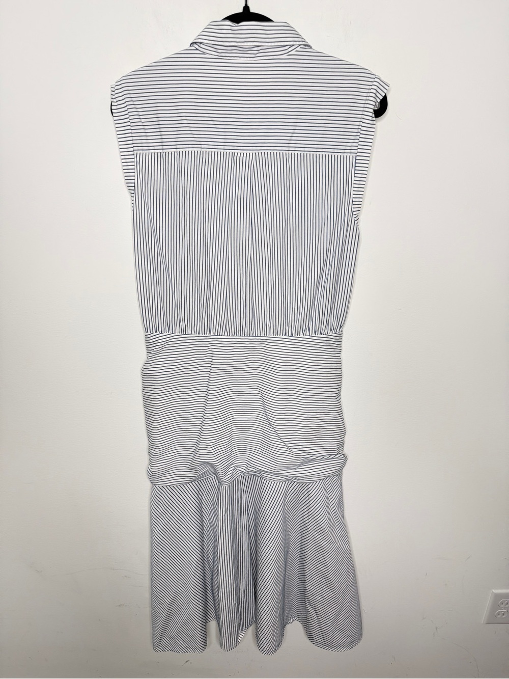 Veronica Beard Blue Striped Celeste Dress 8 - Picture 4 of 6